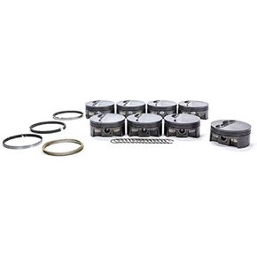 Mahle 930244740 MS Piston Set (SBF 348ci 4.040in Bore 3.4in Stroke 5.4in Rod .927 Pin -6cc 10.0 CR Set of 8)