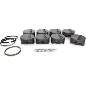Mahle 930244735 MS Piston Set (SBF 348ci 4.035in Bore 3.4in Stroke 5.4in Rod .927 Pin -6cc 10.1 CR Set of 8)
