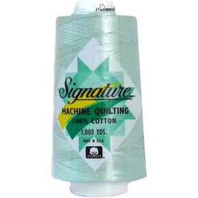 Signature Thread Cotton Qlt 40wt 3000yd Azure Notion, Multicolour