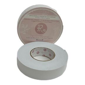 Double Sided Tape for Crafts, Arts, Scrapbooking, Double-Sided Adhesive Tape with Thickness Special for Arts, Photography. (3 mm (0.11 in) Thick x 3,6 cm (0.59 in) Width)