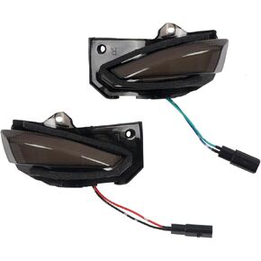 for Toyota Corolla 2019-2024 Mirror Turn Signal Light Side Rearview Mirror LED Sequential Dynamic Turn Signal Indicator Light Plug and Play Car Accessories 2pcs (Left and Right Side)
