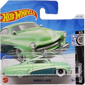 Hot Wheels Hirohata Merc Green Rod Squad 5/5