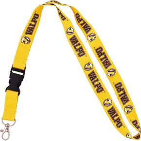 Desert Cactus Valparaiso University Lanyard VALPO Crusaders Car Keys ID Badge Holder Keychain Detachable Breakaway Snap Buckle (Yellow)