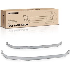 A-Premium Set of 2PCS Fuel Tank Straps Compatible with Lincoln Continental 1983-1987, Mark VII 1984-1992, Mark VIII 1993-1996 & Ford Thunderbird 1982-1985 & Mercury Cougar 1982-1985