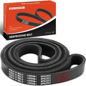 A-Premium Engine Serpentine Drive Belt Compatible with Chevrolet Colorado 2004-2012 & GMC Canyon 2004-2012 & Hummer H3 2006-2010, H3T 2009-2010 & Isuzu i-280, i-290, i-350, i-370, 2.8L 2.9L 3.5L 3.7L
