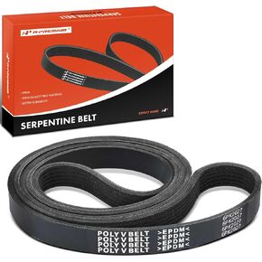 A-Premium Engine Serpentine Drive Belt Compatible with Ford F-150 2003, F-150 Heritage 2004 & Chevrolet Camaro 2012-2015, Corvette 1999-2001, Corvette 1999-2001/2005-2013, Replace# A0099972892