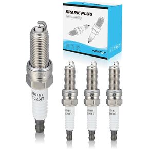 93175 Spark Plugs Double Iridium 4PCS (1.8L 2.0L 2.4L) 2008-2020 For Kia Forte Rondo Sorento Soul,For Honda Accord Civic Crosstour,For Hyundai Elantra Santa Fe Sonata Tucson,For Acura ILX TSX