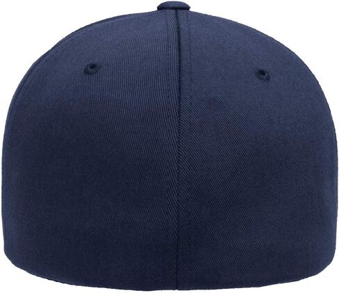 Ford Motor Co Script Logo New Side Panel Fully Embroidered Flexfit 6277 Athletic Baseball Fitted Hat Cap in Kuwait