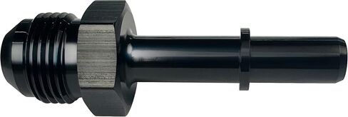 6AN Female to 3/8" SAE Quick Disconnect Push On EFI Fitting Fuel Rail Line Adapter Aluminum Black in Kuwait