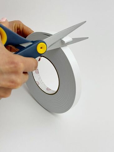 Double Sided Tape for Crafts, Arts, Scrapbooking, Double-Sided Adhesive Tape with Thickness Special for Arts, Photography. (3 mm (0.11 in) Thick x 3,6 cm (0.59 in) Width) in Kuwait