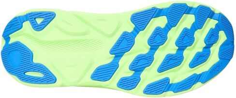 Hoka Men's Clifton 9 Sneaker, Stardust/Electric Cobalt, 9.5 in Saudi Arabia
