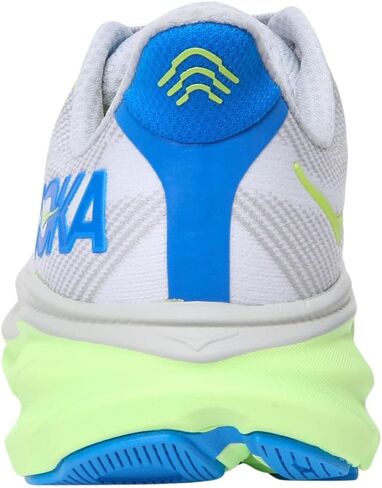 Hoka Men's Clifton 9 Sneaker, Stardust/Electric Cobalt, 9.5 in Saudi Arabia