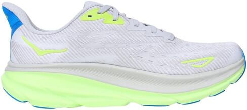 Hoka Men's Clifton 9 Sneaker, Stardust/Electric Cobalt, 9.5 in Saudi Arabia