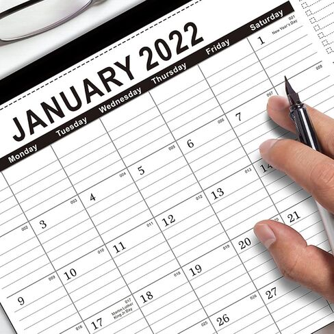 Desk Calendar 2023-2024, 16 Month 2023 Office Desk Calendar/Wall Calendar Combo, 17 x 12 inch, With Orner Protector,Calendar for Planning and Organizing in Saudi Arabia