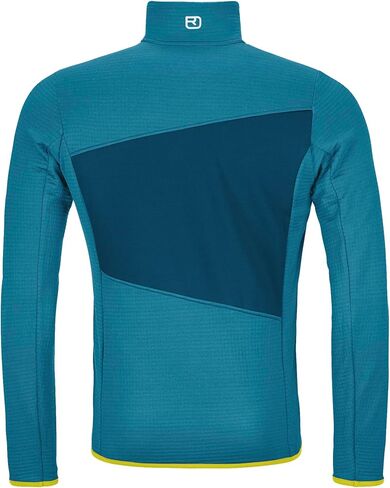 سترة Ortovox للرجال من الصوف الشبكي، سترة عالية جبال الألب، صوف ميرينو للتزلج in Kuwait