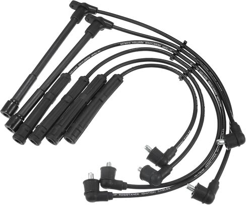 ACROPIX Car Spark Plug Coil Wires الإشعال لفائف تسخير كابل 7 مم مناسب لنيسان فرونتير 1998-2000 Xterra 2000 3.3L No.224500W025/224404S125 - حزمة من 6 in Saudi Arabia