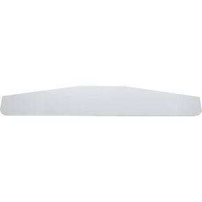 United Pacific 3-in by 14-in Stainless Standard Bottom Mud Flap Plate - Welded Stud, Model 21414