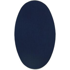 Navy Blue Iron-on thermoadhesive Knee Pads. Elbow Pads to Protect Your Clothes and Repair Pants, Jackets, Sweaters, and Shirts. 16 x 10 cm. RP1 (6)