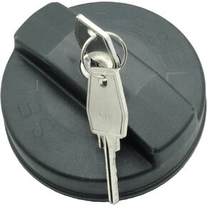 Lockable Tractor Fuel Cap Fit for John Deere, Massey Ferguson, Ford New Holland, Replace AL113087, 82011472