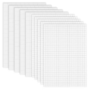 6000 Double-Sided Adhesive Pads, 10 Sheets Foam Dots Adhesive Foam Square Mount Dual-Adhesive 3D Foam Tapes for Craft DIY Office Supplies, 0.2 Inch x 0.2 Inch, 6000 Pieces in Total