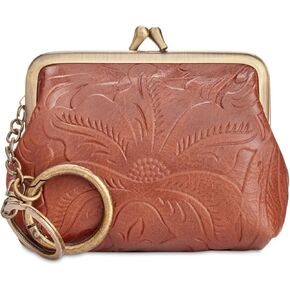 Patricia Nash Leather Borse Coin Purse, Signature Map