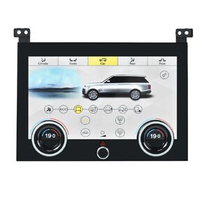 AC Panel Switch LCD Touch Screen Air Conditioning Panel for Land Rover Range Rover Vogue L405 2013 2014 2015 2016 2017 HVAC Control Upgrade Version