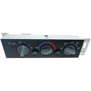 Heater A/C Control Switch, Air Conditioning Control Module Panel Compatible with Cadillac Chevrolet GMC, OEM 15-72548 BL235 HS-505 16231175 16238895 16240115 9378815