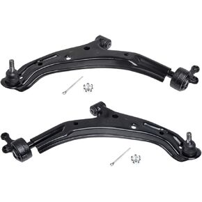 2Pcs K620358 K620359 Left Right Front Lower Control Arm and Ball Joint Assembly Compatible With 00 01 02 03 04 05 06 Ni-ssan Sentra (01-02 Fits 1.8L and 2.0L) Driver Passenger Side Suspension