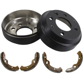 طقم إصلاح طبل الفرامل وأحذية الفرامل متوافق مع Yamaha G14 G16 G19 G20 G21 G22 1993-2006 يستبدل JG5-F5330-00 JN6-F5331-01-00 JN3-F5330-00-00 JN3-F5331-00-00 JN3-F5340- 00-00 JN3-F5341-00-00
