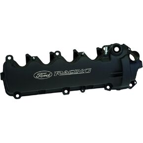 Ford Racing M-6582-FR3VBLK Black Powder Coated 3-Valve Camshaft Cover with Logo for 4.6L Engine