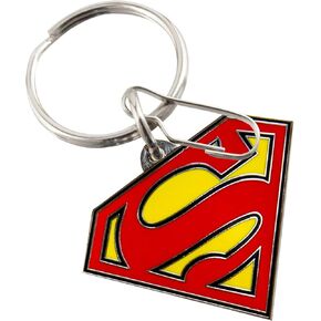 Plasticolor 004513R01 Superman Shield Full Color Enamel Key Chain