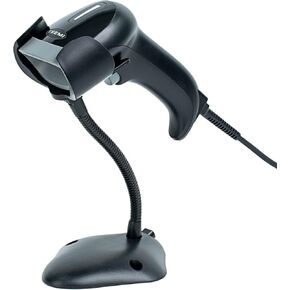 TEEMI Barcode Scanner with Stand USB Wired Inventory 1D 2D QR Code Scanners with Virtual COM Port Handsfree Scan Gun for Warehouse Library Supermarket in Kuwait