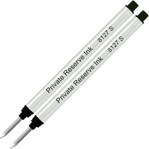 2 Pack - Private Reserve 8127 Capless Rollerball - Black Ink