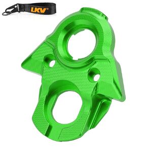 LKV Surron غطاء مفتاح الإشعال باستخدام الحاسب الآلي الترابية دراجة مفتاح حلقة غطاء مجموعة مفتاح الإشعال قفل اسطوانة غطاء التبديل الفضة متوافق مع Sur Ron Light Bee S X LBX X160 X260