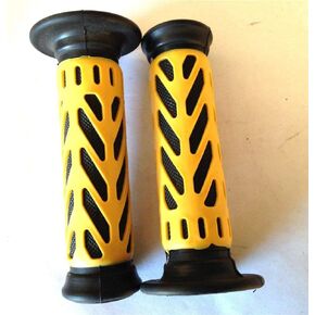 XKMT-Web Gel Style H Grips YELLOW ATV QUAD Compatible With YAMAHA KAWASAKI POLARIS SEADOO BOMBARDIER JET SKI ATV FOREMAN RECON RINCON Brute Force Prairie ATV BRUIN GRIZZLY KODIAK [B017QV96RS]