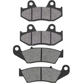 Front & Rear Brake Pads replacement for Honda TRX 250R TRX250R TRX 250 R Fourtrax 250 1986 1987 1988 1989