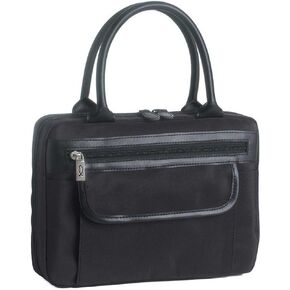 Dicksons Black Envelope Pocket Microfiber Fabric Bible Cover Case with Handles 2X-Large