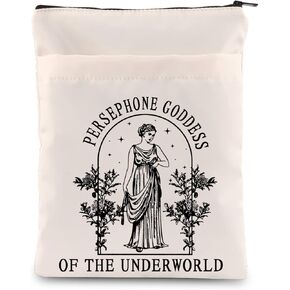 Greek Goddess Gift Persephone Goddess of The Underworld Book Sleeve Greek Mythology Book Cover Greek Bookish Poet Gift (Underworld-b) in Kuwait