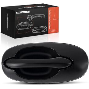 A-Premium Left Driver Side Sliding Door Exterior Door Handle Compatible with Kia Sedona 2002 2003 2004 2005, Primed Black, Replace# 0K52Y-73410XX
