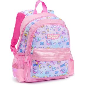 Blippo® Cute Backpack for Girls - Kawaii Girls' Backpack for School - Pink Backpack for Kids - Girls’ Bookbag for Ages 5 and up - For Preschool & Primary School Kids, Sports and Travel
