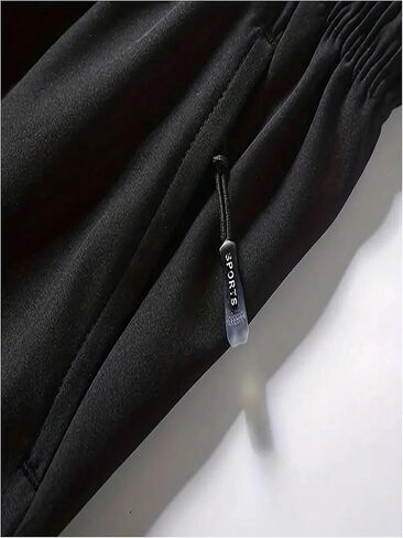 Men's Drawstring Waist Wide Leg Workout Track Shorts Quick Dry Fitness Sports Shorts with Pocket in Saudi Arabia