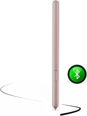 قلم Galaxy Tab S6 Stylus (مع بلوتوث) بديل لجهاز Samsung Galaxy Tab S6 SM-T860 جميع إصدارات Stylus Touch S Pen + نصائح/أطراف (أزرق) in Kuwait
