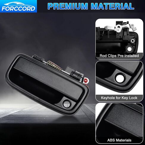 Custom Fit for Tailgate Handle Nissan Frontier 2004 2003 2002 2001 Liftgate Latch Handle Black Frontier Car Accessories Replacement Replace#81575 906068Z400 in Saudi Arabia
