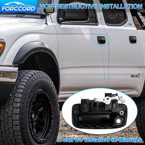 Custom Fit for Tailgate Handle Nissan Frontier 2004 2003 2002 2001 Liftgate Latch Handle Black Frontier Car Accessories Replacement Replace#81575 906068Z400 in Saudi Arabia