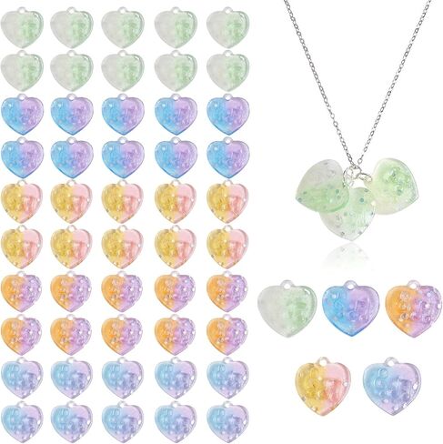 32 Pieces Unicorn Charms Pendant Opaque Resin Unicorn Charm Animal Pendant with Glitter Powder for Jewelry Necklace Earring Making Crafts in Saudi Arabia