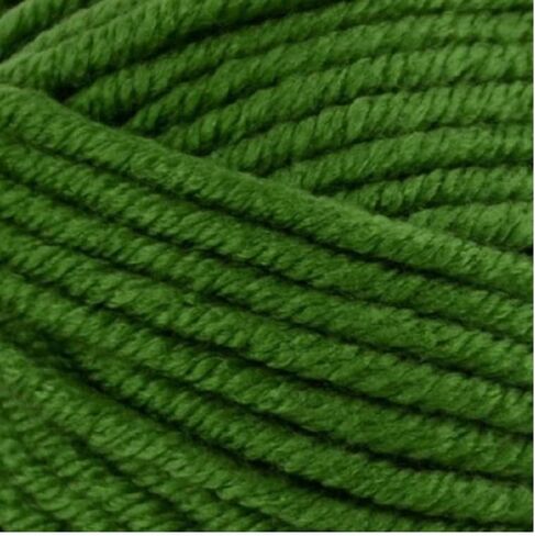 خيوط مكتنزة مضادة للوبر من Premier Yarns للاستخدام اليومي - 3.5 أونصة - #6 وزن ضخم للغاية - حزمة من 3 قطع مع أقلام تحديد الغرز من Bella's Crafts (أخضر) in Saudi Arabia
