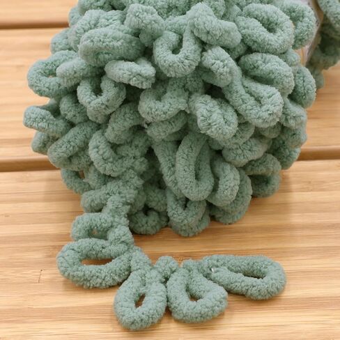JubileeYarn Fun Finger Loops Yarn - بوليستر جامبو - 100 جرام/خصلة - صياد - 6 خصلات in Kuwait