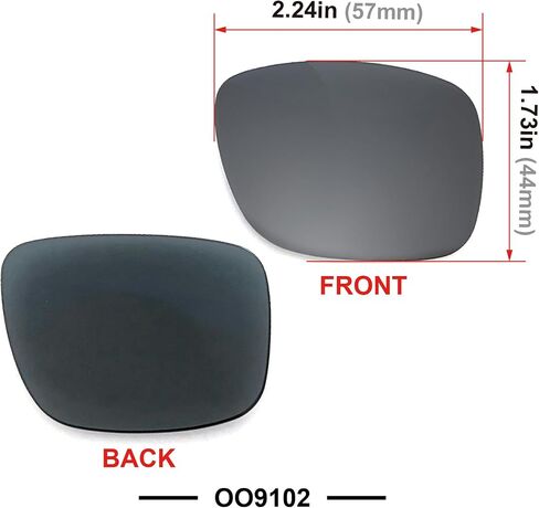 متوافقة مع عدسات Oakley Holbrook OO9102 البديلة المقاومة للصدمات المستقطبة in Saudi Arabia