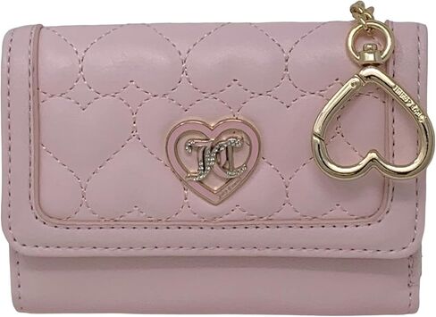 Juicy Couture Double Sided Trifold Wallet (Powder Blush), 13JCCECJC in Saudi Arabia