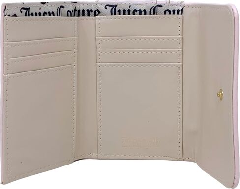 Juicy Couture Double Sided Trifold Wallet (Powder Blush), 13JCCECJC in Saudi Arabia